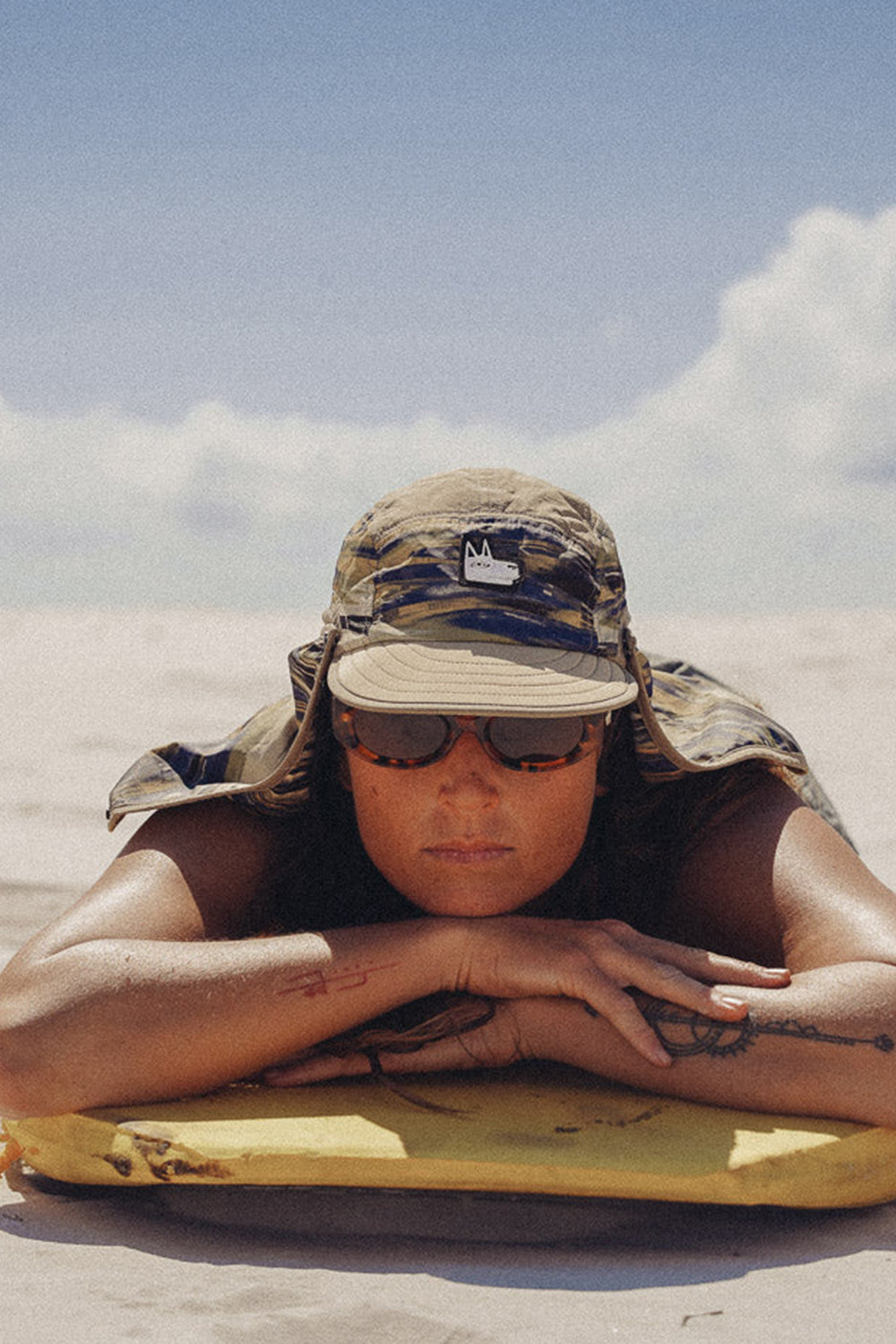 Camo Legionnaire Surf Hat