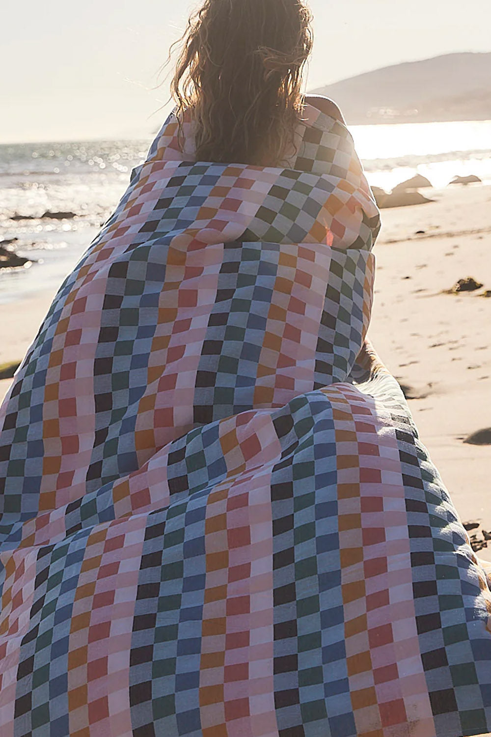 Sundown Oversized Throw Blanket