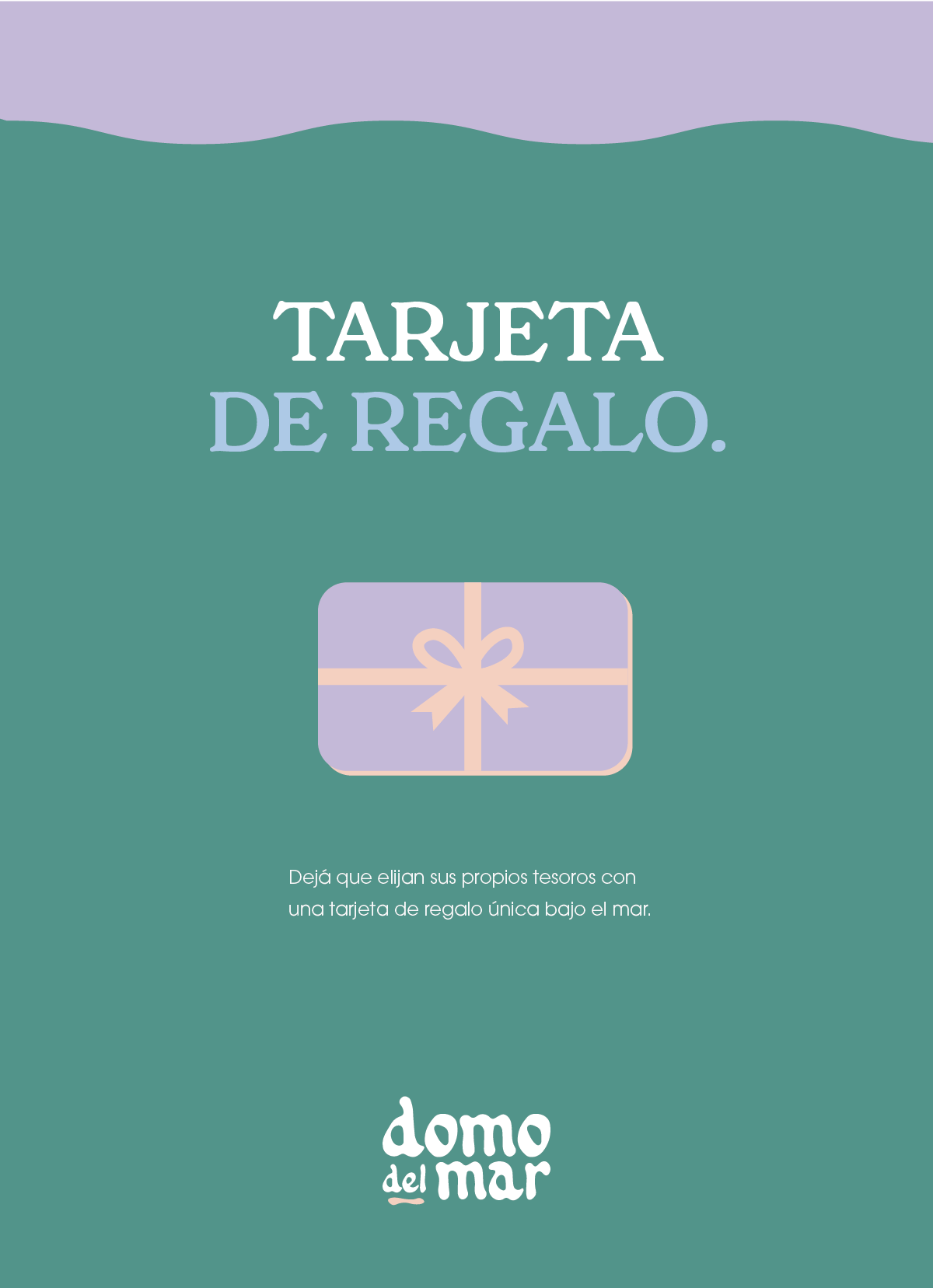 Tarjeta de Regalo Física