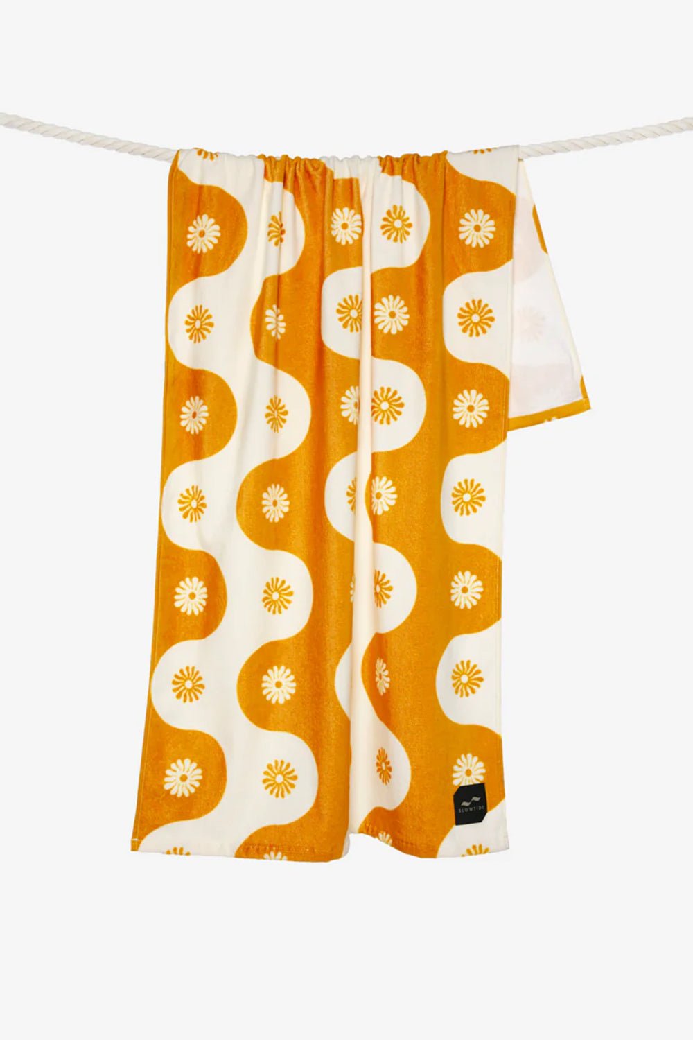 Botanical Balance Beach Towel Mustard - Domo del Mar