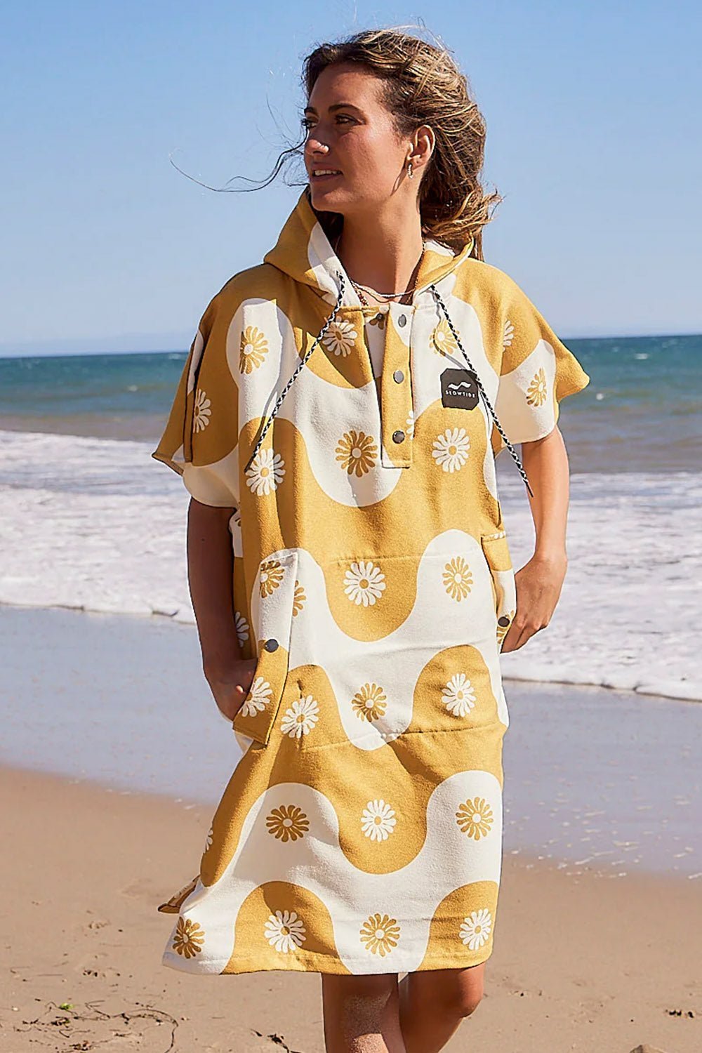 Botanical Waves Changing Poncho - Domo del Mar